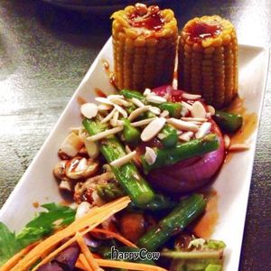 The delectable Grilled Vegetables  at Madame K's Vegetarian in Fitzroy