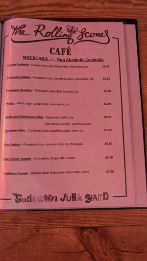 Mocktails at God's Own Junkyard in East London