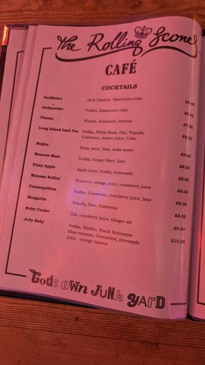 Cocktails at God's Own Junkyard in East London