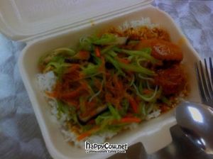 LUNCH BOX $3.40 at Cafeteria Pantai Hospital in Sungai Petani