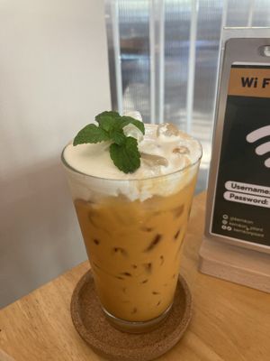 Siam tea  at Kem-Kon - Khon Kaen (เข้ม-ข้น ขอนแก่น) in Khon Kaen