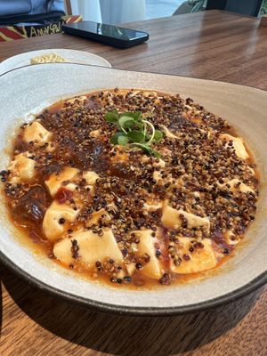 Mapo tofu  at Gomanda Fusion Vegetable Cuisine 咕曼嗒·融合蔬食料理 in Xiamen