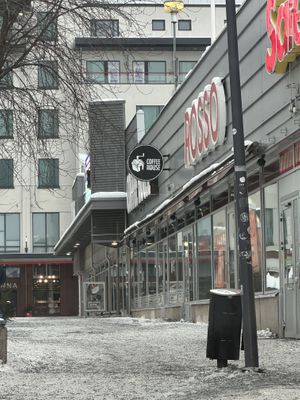 Outside  at Rosso in Rovaniemi