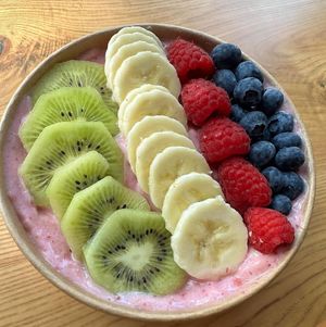 Fresh smoothie bowls. at Sip Stirs in Pembroke
