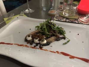 Vitello Portobello  at Ollis Restaurant in Herne