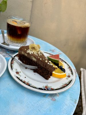 Schoko-Bananen-Kuchen 🍫 🍌  at Café Kollwitz  in Leipzig
