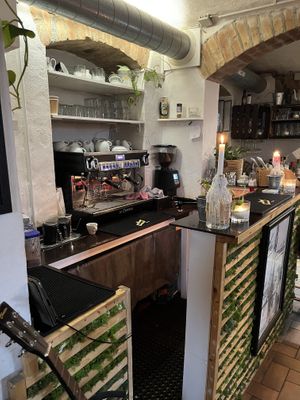 Kaffeemaschine  at Café Kollwitz  in Leipzig