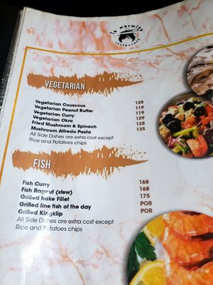Vegetarian cous-cous recommended. at Café Zoo - La Marmite Royale in Windhoek