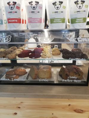 Variety of vegan options at We The North Specialty Coffee in Tenerife