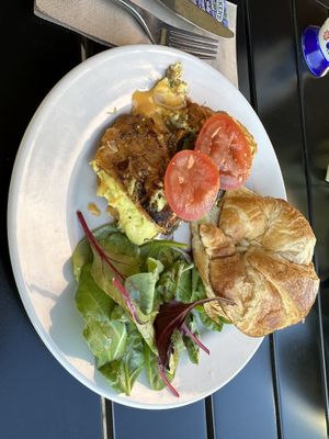 Vegan seitan omelette  at Lutunji's Palate in Minneapolis
