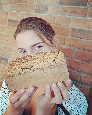 Vegan glúten free organic artisan bread🌈 at A Padaria in Aljezur