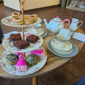 A la carte tea parties available daily or make a reservation for a curated 3-course menu on Friday, Saturday, or Sunday at Snapdragon Tea in Albuquerque