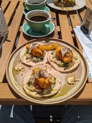 To fish tacos at Offbeet - Southsea in Southsea