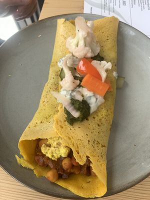 Moong chila  at Offbeet - Southsea in Southsea