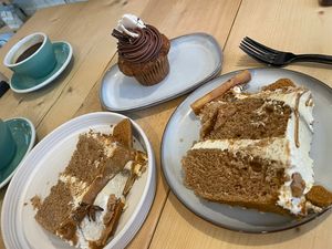 Biscoff chai cake  at Offbeet - Southsea in Southsea
