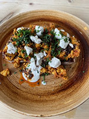 Turkish style eggs  at Offbeet - Southsea in Southsea