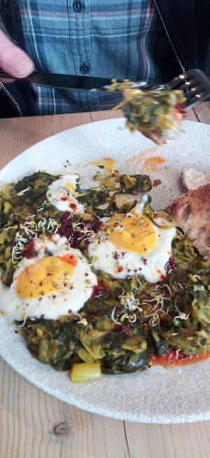 No those aren't eggs Vegan fantastic at Offbeet - Southsea in Southsea