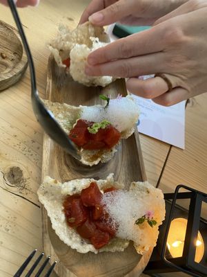 Tasting menu  at Offbeet - Southsea in Southsea