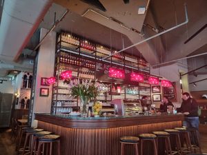 Bar at L'Osteria in Wuppertal