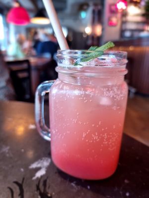 Homemade lemonade at L'Osteria in Wuppertal