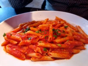 Penne ariabata at L'Osteria in Wuppertal