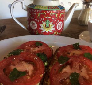 best breakfast in the world! at Kawa Cafe in Surry Hills