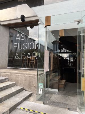 Back side vieww  at DA BU DA, Asian Fusion & Bar in Ljubljana