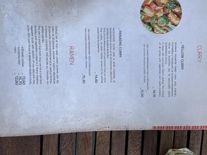 Menu  at DA BU DA, Asian Fusion & Bar in Ljubljana