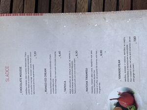 Menu  at DA BU DA, Asian Fusion & Bar in Ljubljana