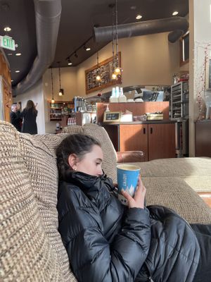 Comfy    at Brewed Awakenings Coffee Roasters in Sunriver