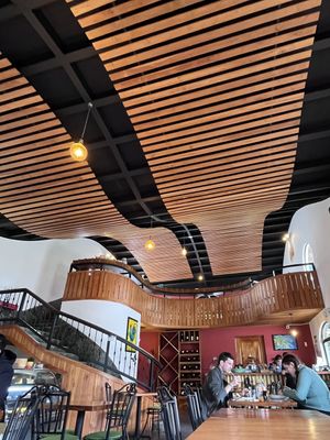 Inside  at Orchid Coffee & Tea Shop in Monteverde