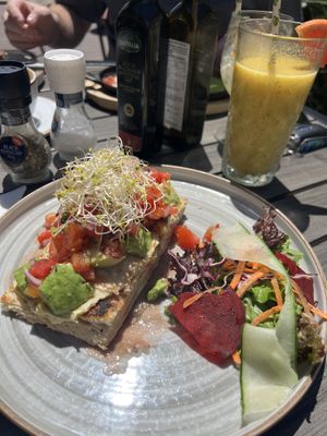   at Orchid Coffee & Tea Shop in Monteverde