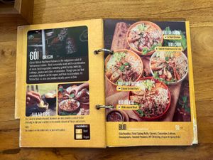 Vegan on the menu  at Me Vui Vietnam Kitchen in Legian