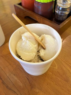 Pineapple/coconut gelato  at Me Vui Vietnam Kitchen in Legian