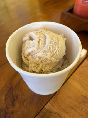 Peanut butter + mint chocolate (2 scoops)  at Me Vui Vietnam Kitchen in Legian