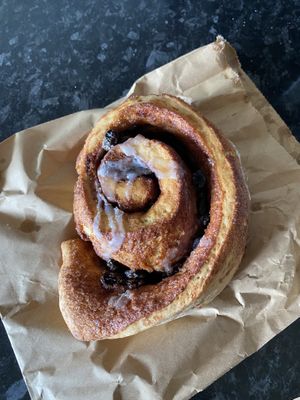 Takeaway Cinnamon Scroll  at Krishna Food in Christchurch