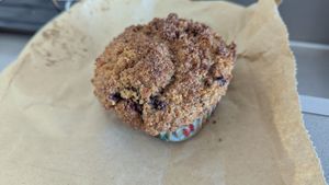 Muffin at Krishna Food in Christchurch