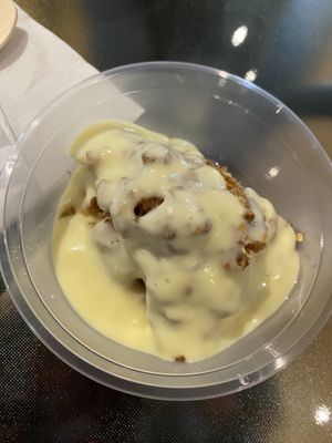 Fruit Crumble & Custardd  at Krishna Food in Christchurch