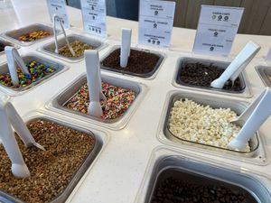 toppings  at 16 Handles in New York City
