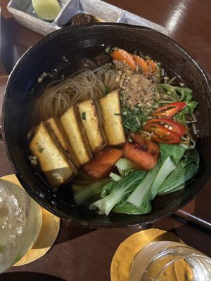Noodle soup  #Veganuary at R'Miet in Siem Reap