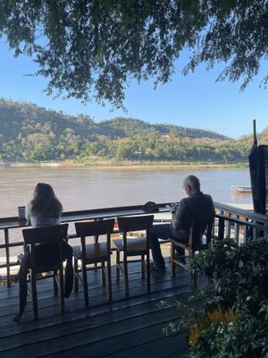   at Saffron Coffee in Luang Prabang