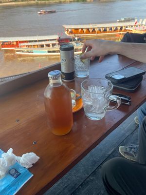   at Saffron Coffee in Luang Prabang