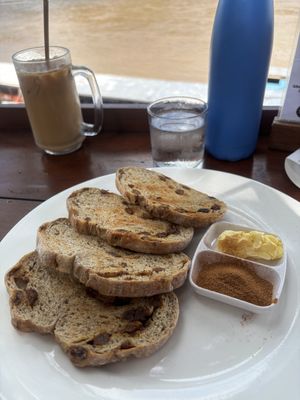   at Saffron Coffee in Luang Prabang