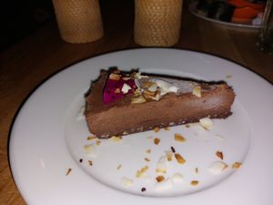 Chocolate cake at Bintang Tiga- 'Ra' Healing Food in 