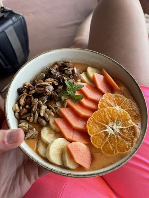 Suiting Smoothie bowl for Sacral Chakra  at Bintang Tiga- 'Ra' Healing Food in 