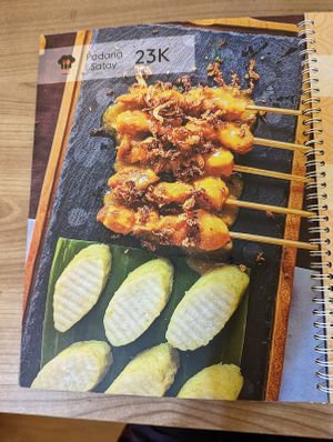 Satay at Fortunate Coffee in Negara