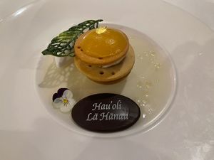 Pineapple tart dessert  at Ama Ama Restaurant in Kapolei