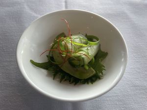 Refresher before the meal  at Ama Ama Restaurant in Kapolei