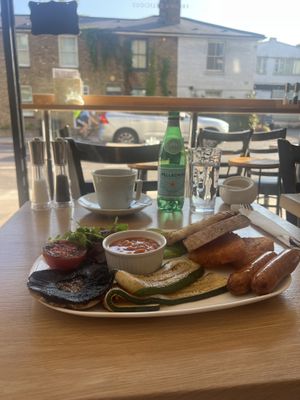   at Vanilla Cafe in North London