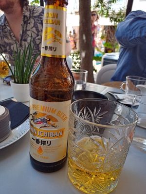 Japanese beer at Bartô in Tavira